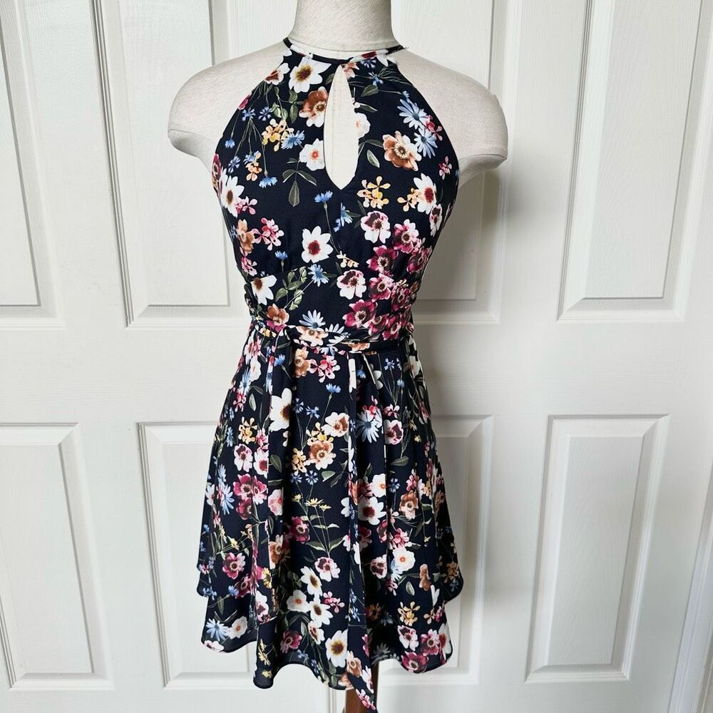 Parker  Cosmic Daisy floral mini dress